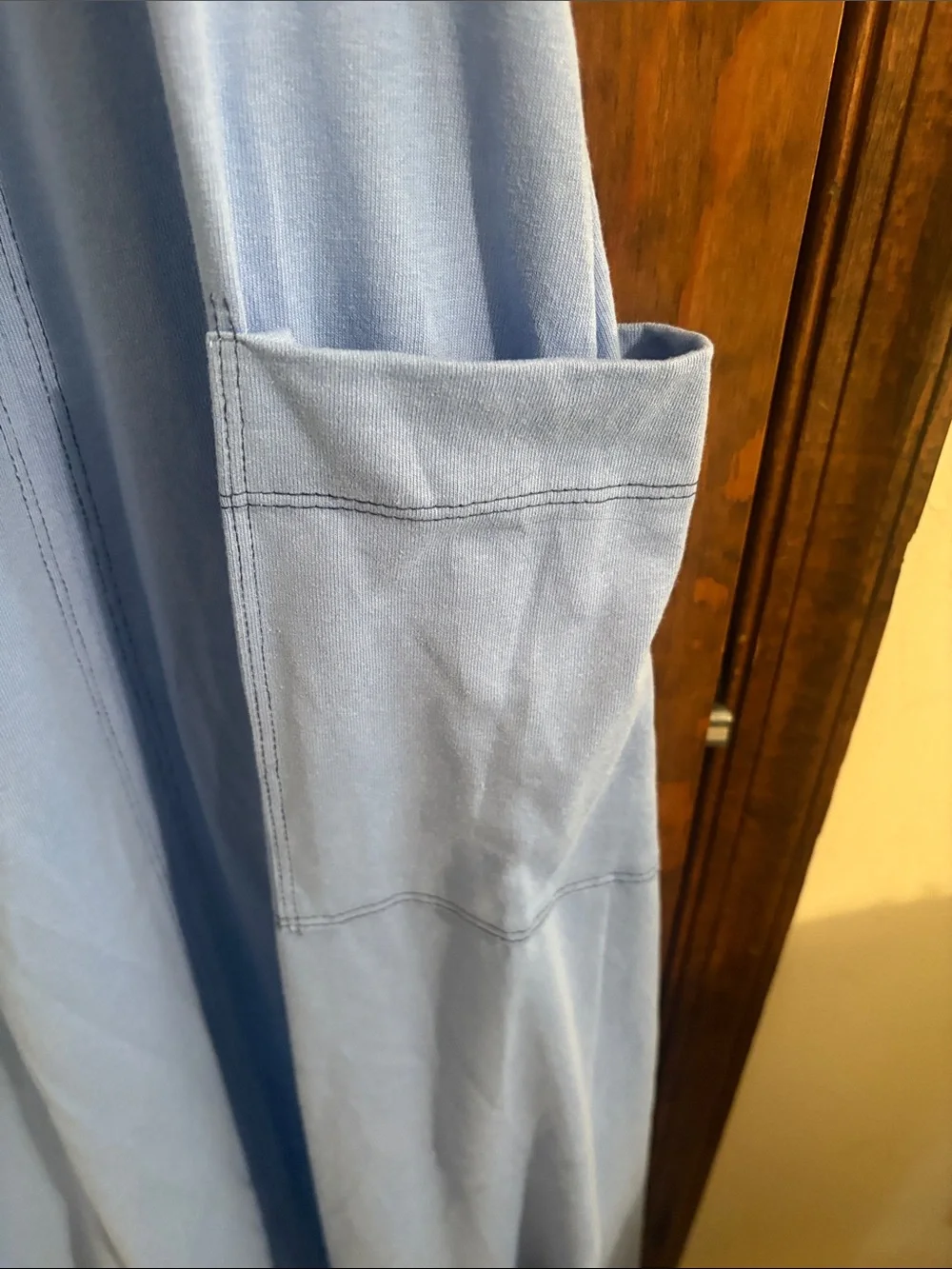 Free People Light Blue Halter Maxi Dress